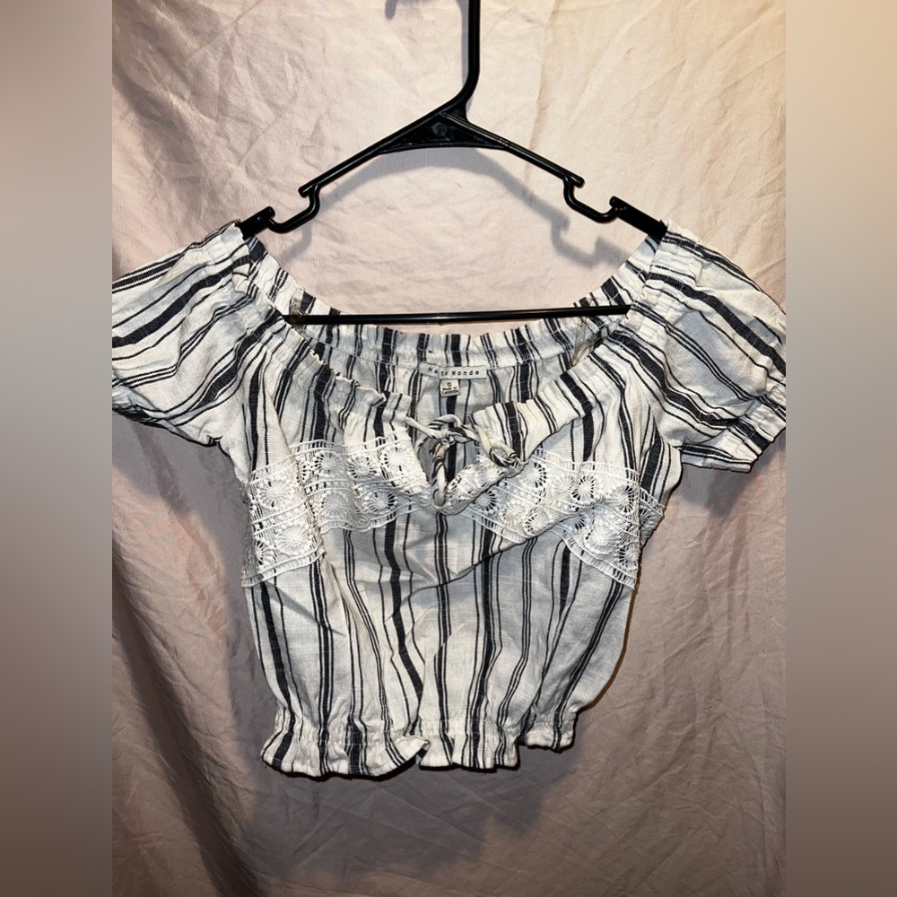 Off the shoulder top